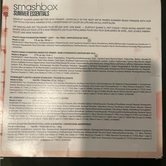 BNIB smashbox Summer Essentials Set - Picture 2 of 2
